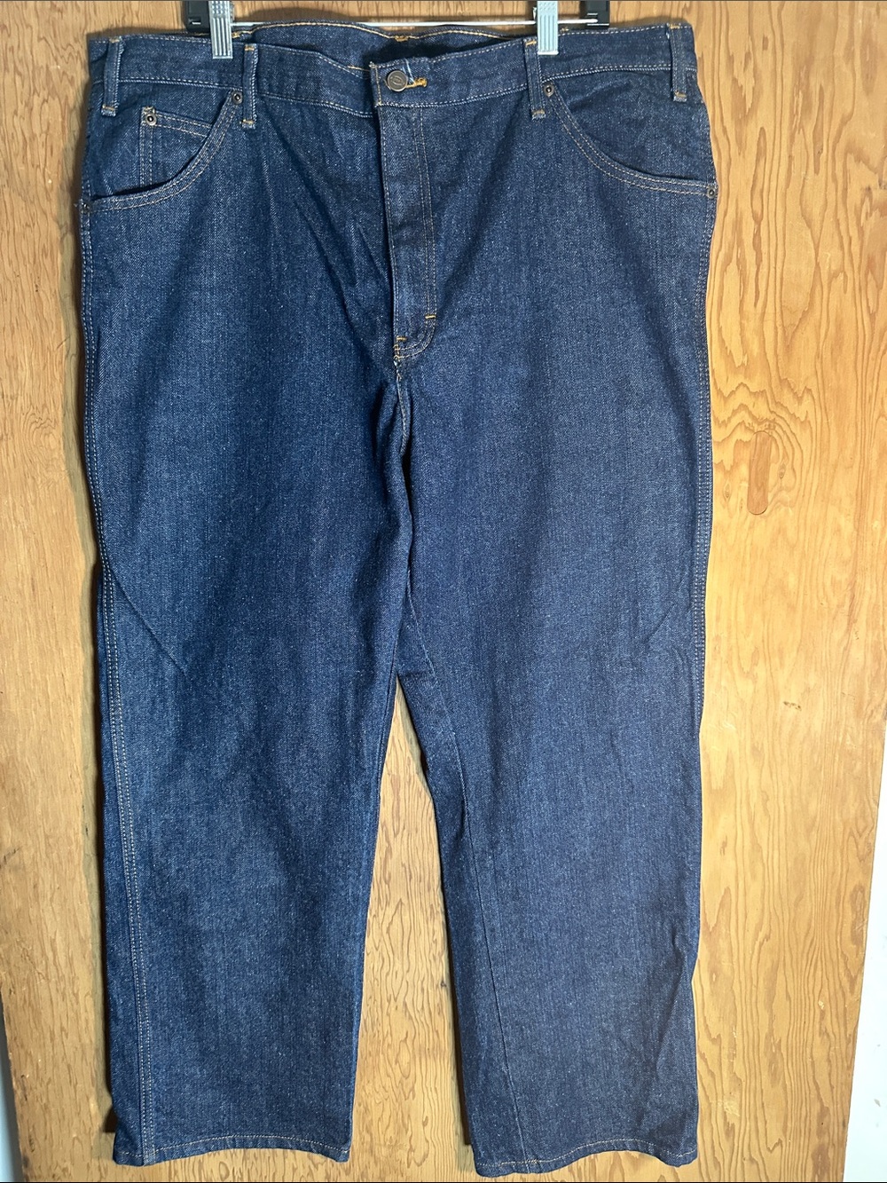 Dickies Men's Straight Fit Indigo Blue Jeans